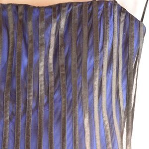 Ribbon on Netting Dress Le Chateau SZ SP